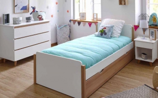 mẫu giường ngủ gỗ đẹp cho bé U43